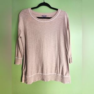 Eddie Bauer beige sweater small